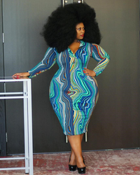 Focus On Me Plus Size Midi Dress